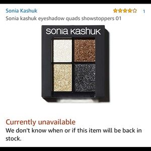 Sonia Kashuk eyeshadow  NEW